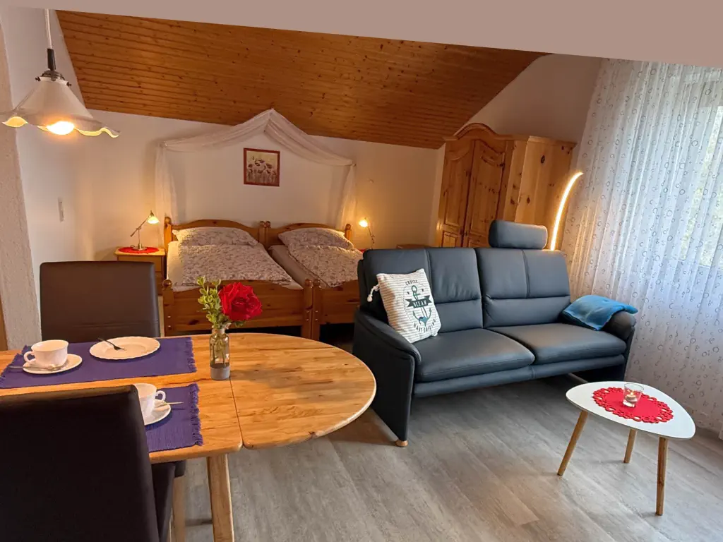 Blick in die Ferienwohnung